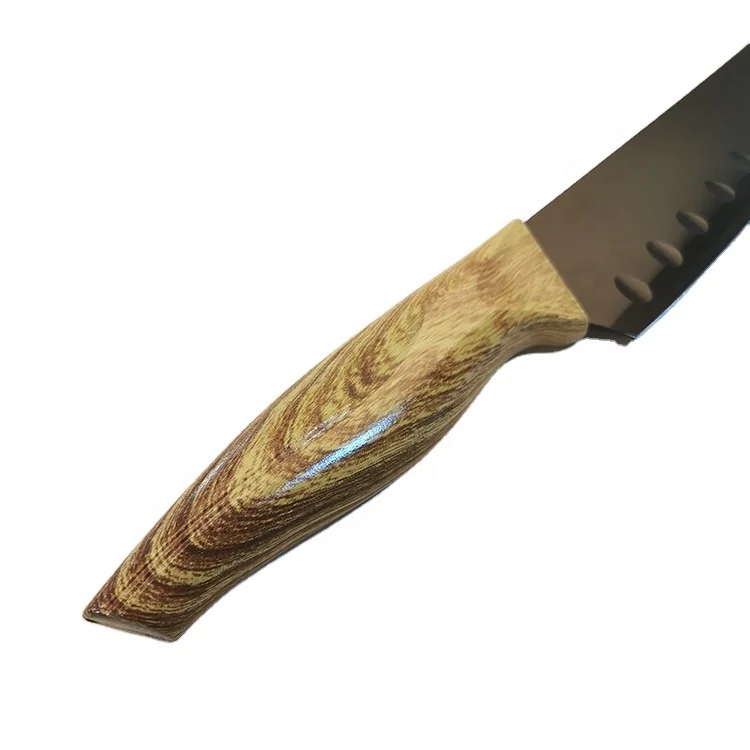  High Quality Approved Colored Zirconia Easy Cutting 5 Pcs Ceramic Knife