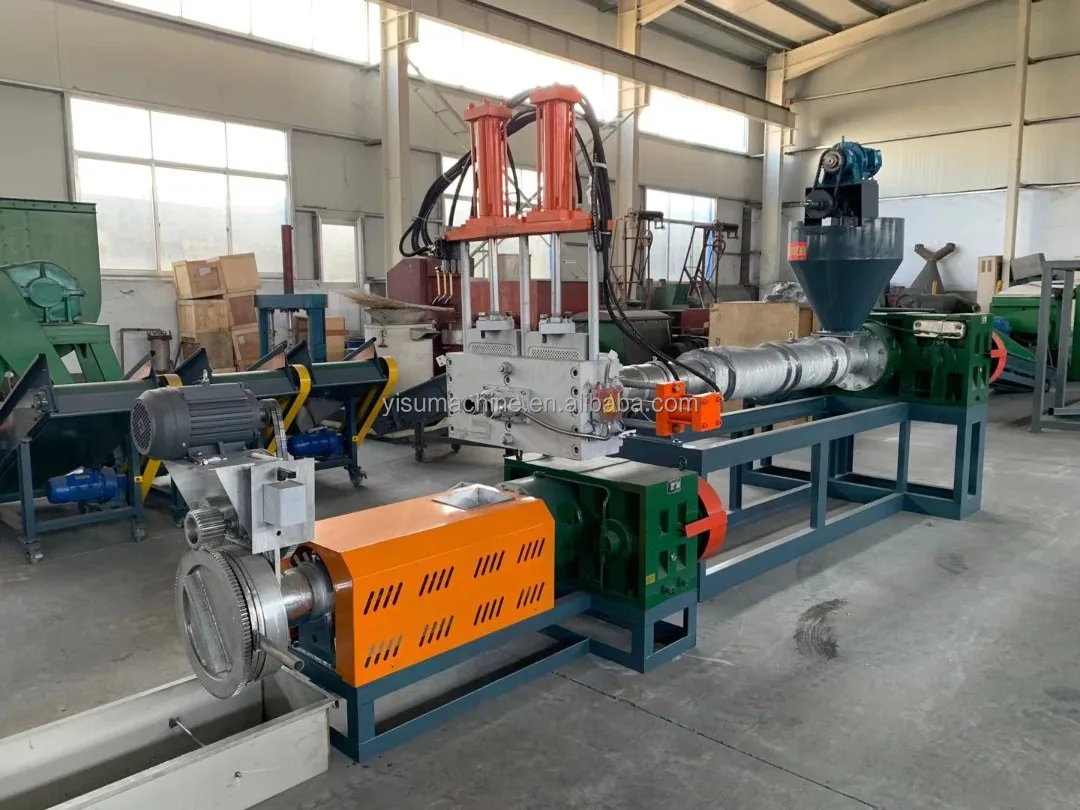granules making machine pp pe pvc plastic pp pe film granulating machine pp woven bags granulator machine