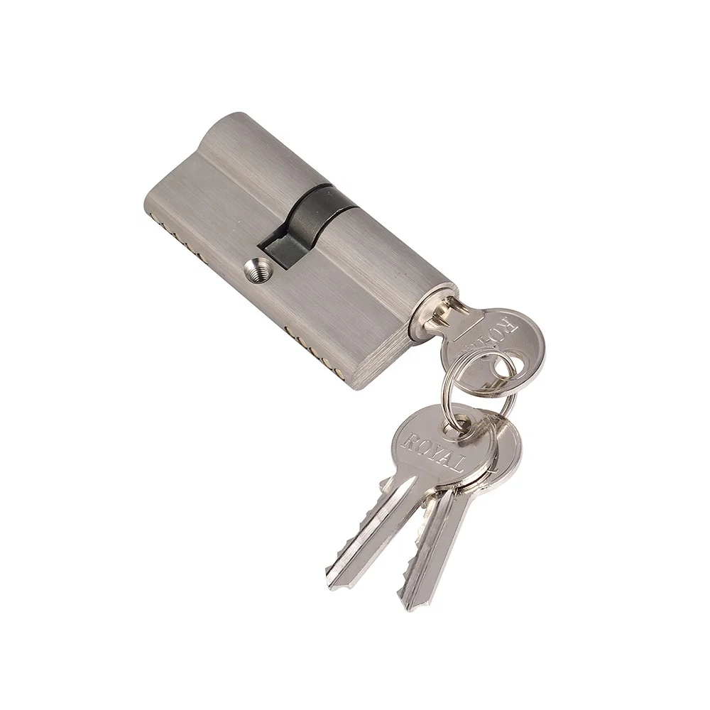 Zinc Alloy Double Lock Core For Bedroom Door Wood Door Lock Cylinder Pressure Handle Lock