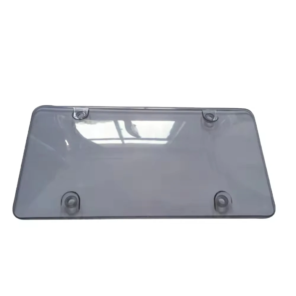 Unbreakable Plastic US Canada Standard Size 6 x 12 Inch Car  License Plate Holder for wall show