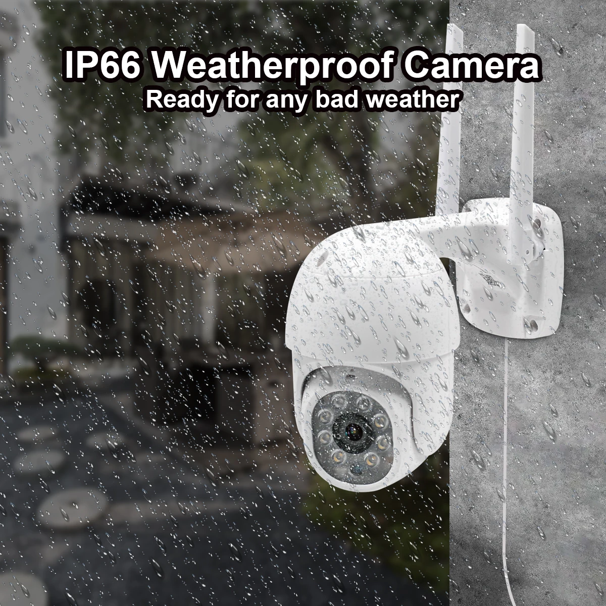 Tuya Outdoor Ip Surveillance Ptz Camera For Home Security 1080P Monitor Smart Outdoor Camera