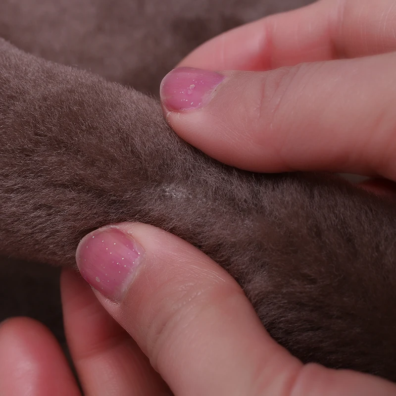 Mongolian lamb fur lining shoes and clothing lining wholesale factory price