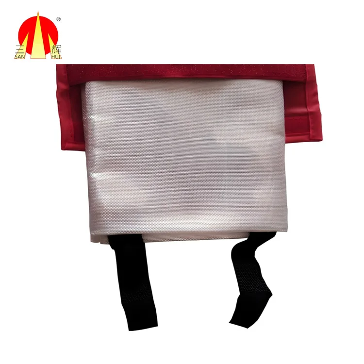 Thermal insulation fire retardant airline blanket for lithium battery fire prevention