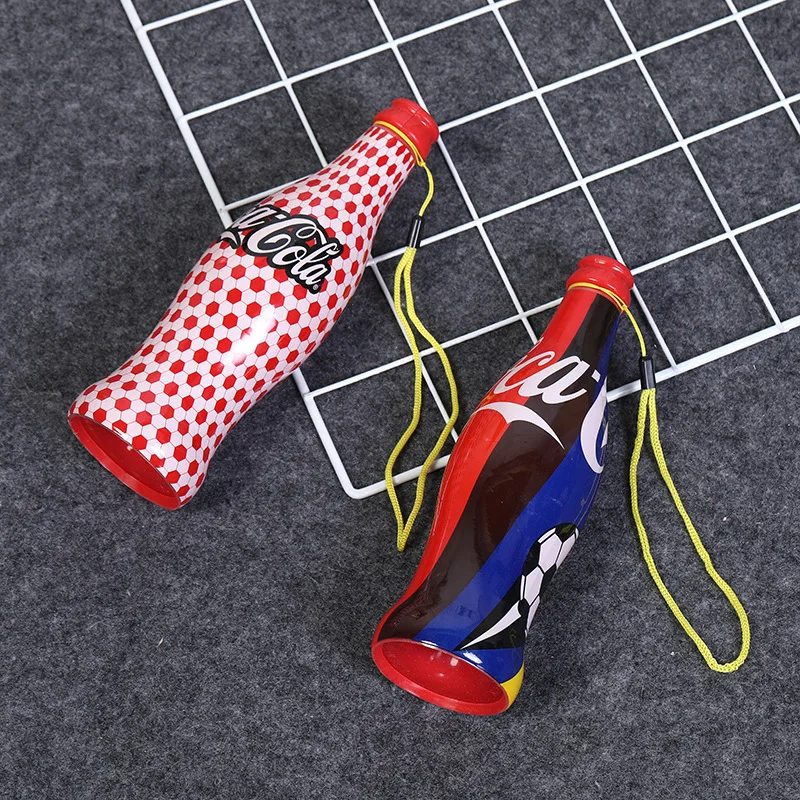 
Coco Cola vuvuzela anniversary special football Euro 2020 2021 Soccer Game blow horn bottle coke shape 