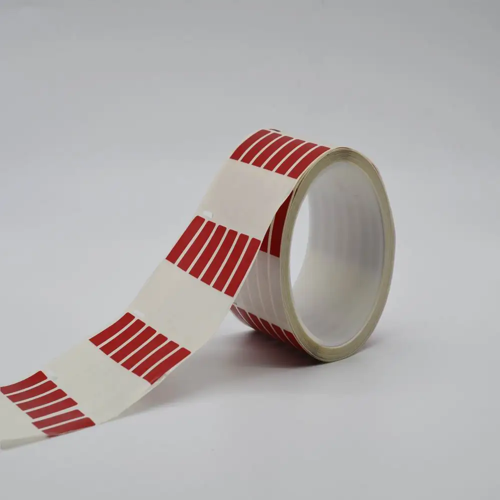 wholesale wrap QR code identification cable labels Customized Products thermal transfer printing white flame-retardant labels