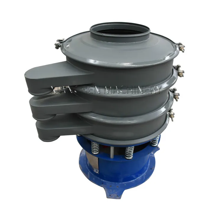 Multilayer Mesh Sieved Vibrating Powder Electric Industrial Flour Sieve Machine Micronized Powder Sieve Machinery