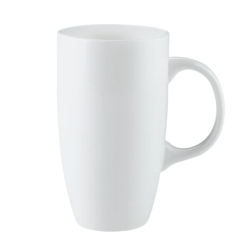 Hot Sale wholesale large white nordic customized ceramic coffee Mug for printing