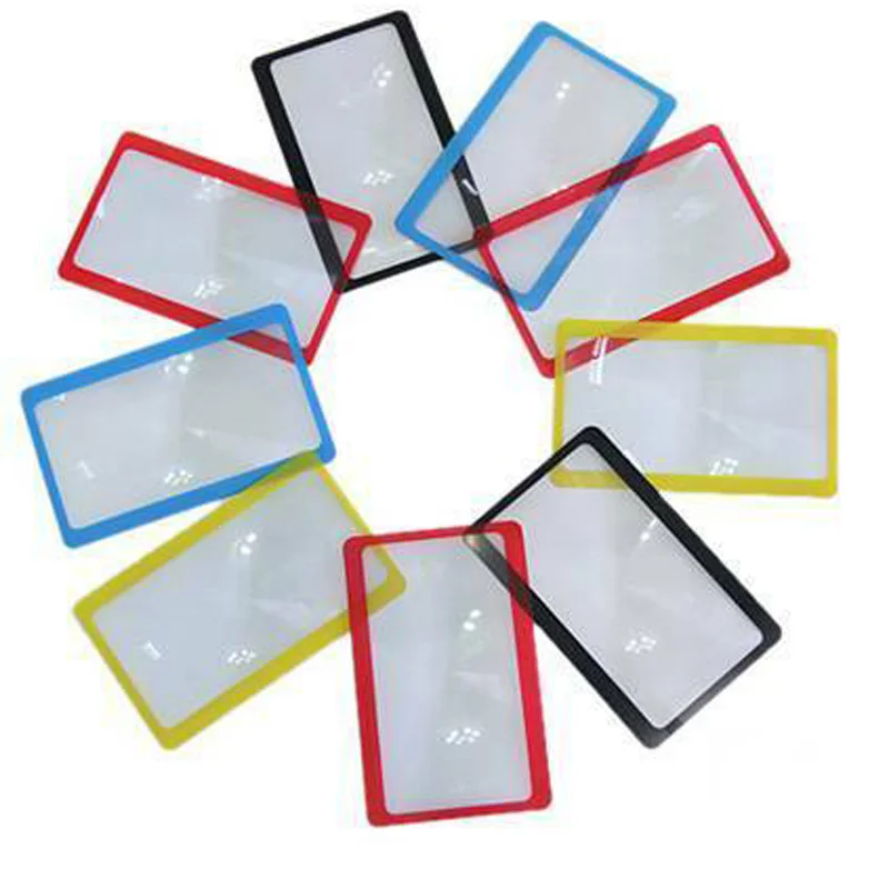 85X55mm карта-увеличительное стекло