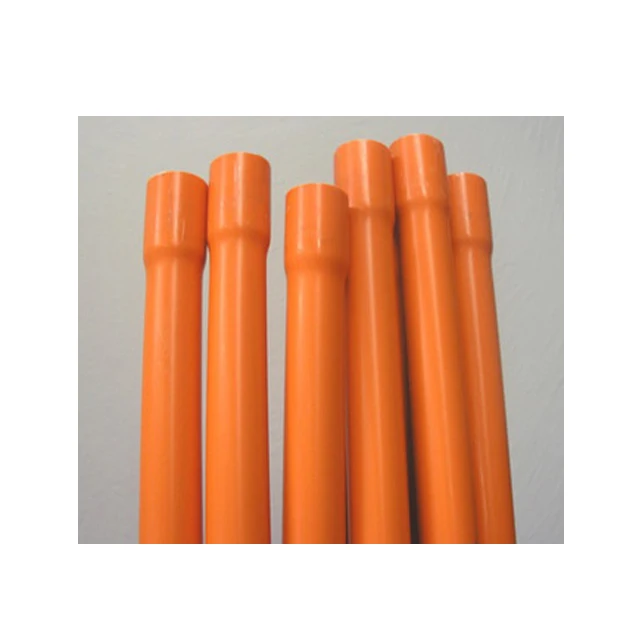 Factory Directly Pvc Cpvc Sleeve Piping Tube Pipe Orange
