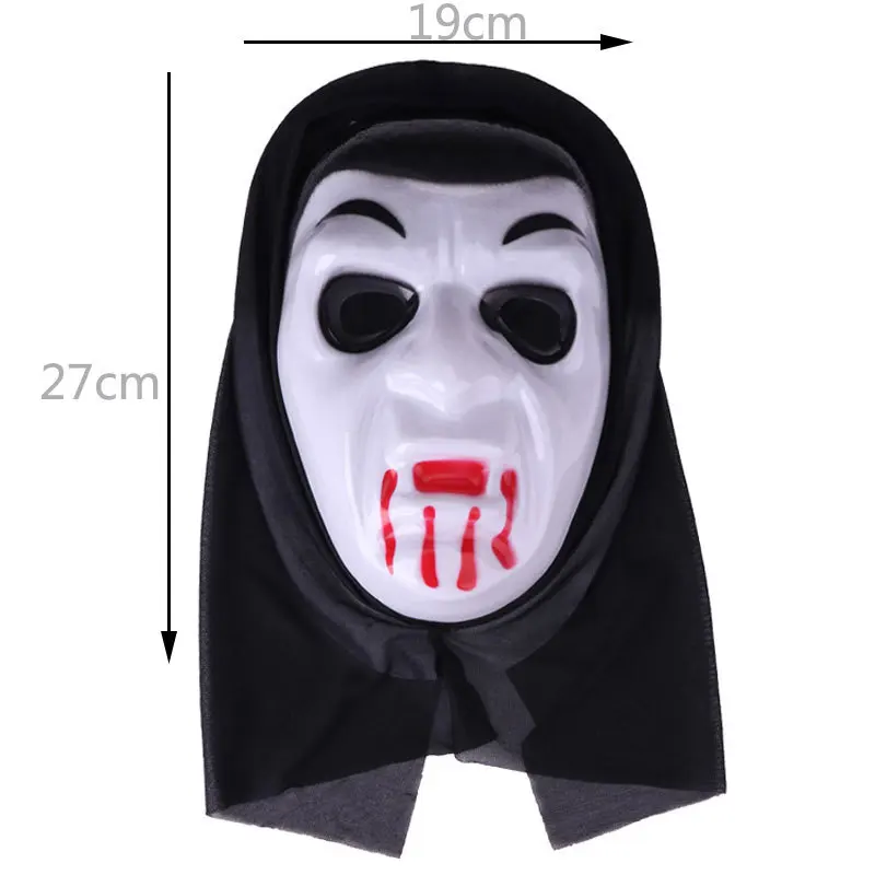 wholesale Hot Item Recommendation Halloween Horror Mask Party makeup The whole person grimaces Screaming hoods