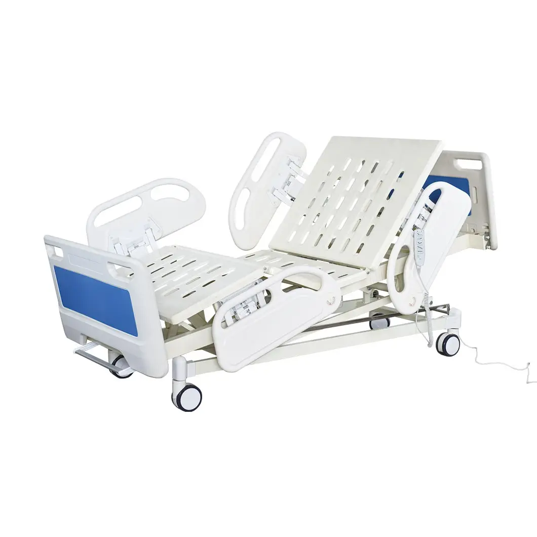 Hospital Furniture 8cm Thick High-Quality Mattress Patient Nursing Care Electric Hospital Bed
