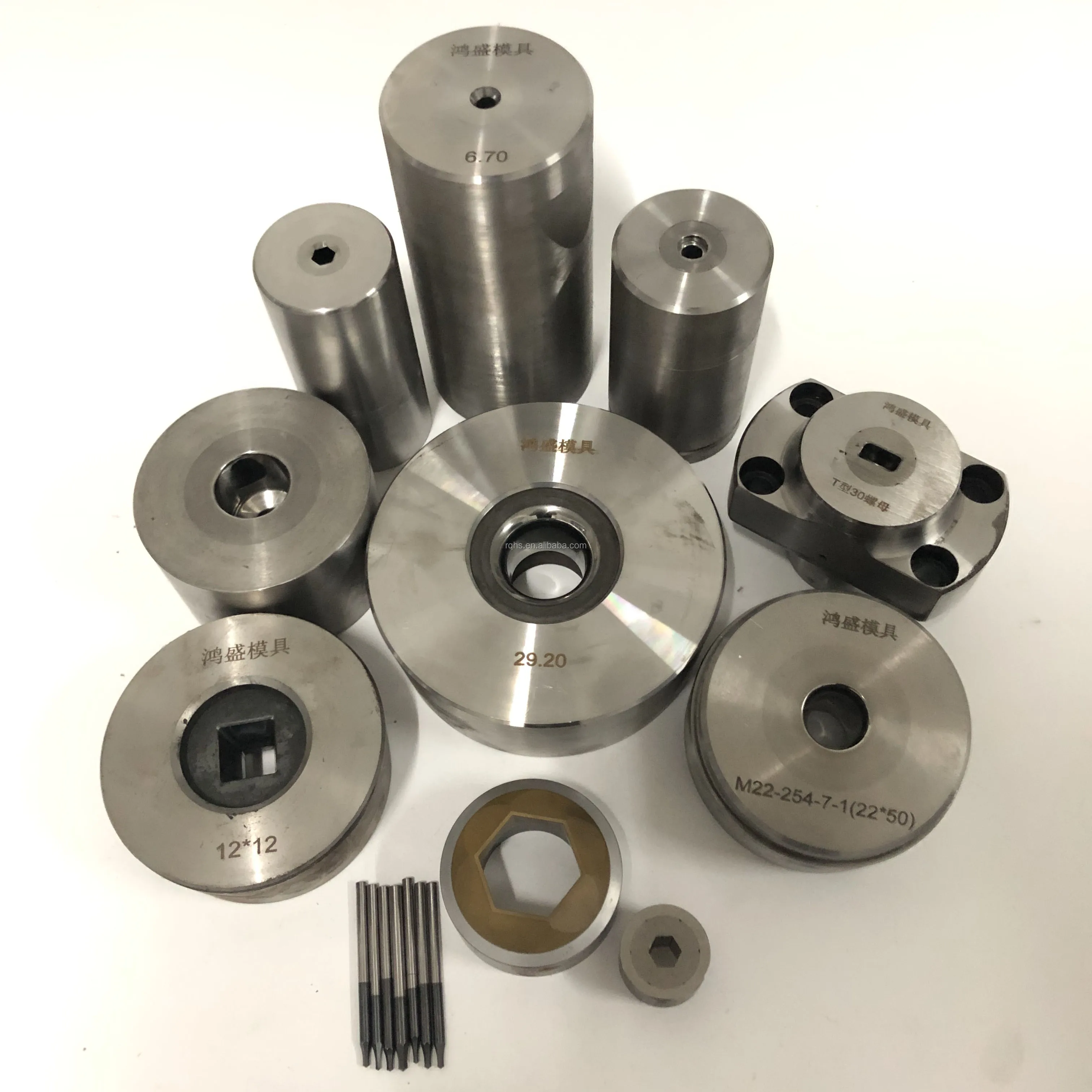 All kinds of wear-resistant tungsten carbide wire drawing tools tungsten carbide cold heading mould cemented carbide mould