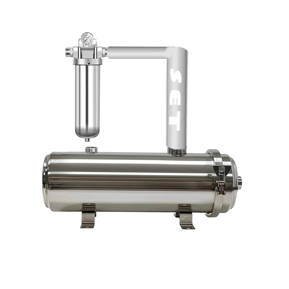 Combined Stainless Steel Water Purifier Ultrafiltration + Front Purifier for Large Flow Urgent Commercial Use for Households RVs