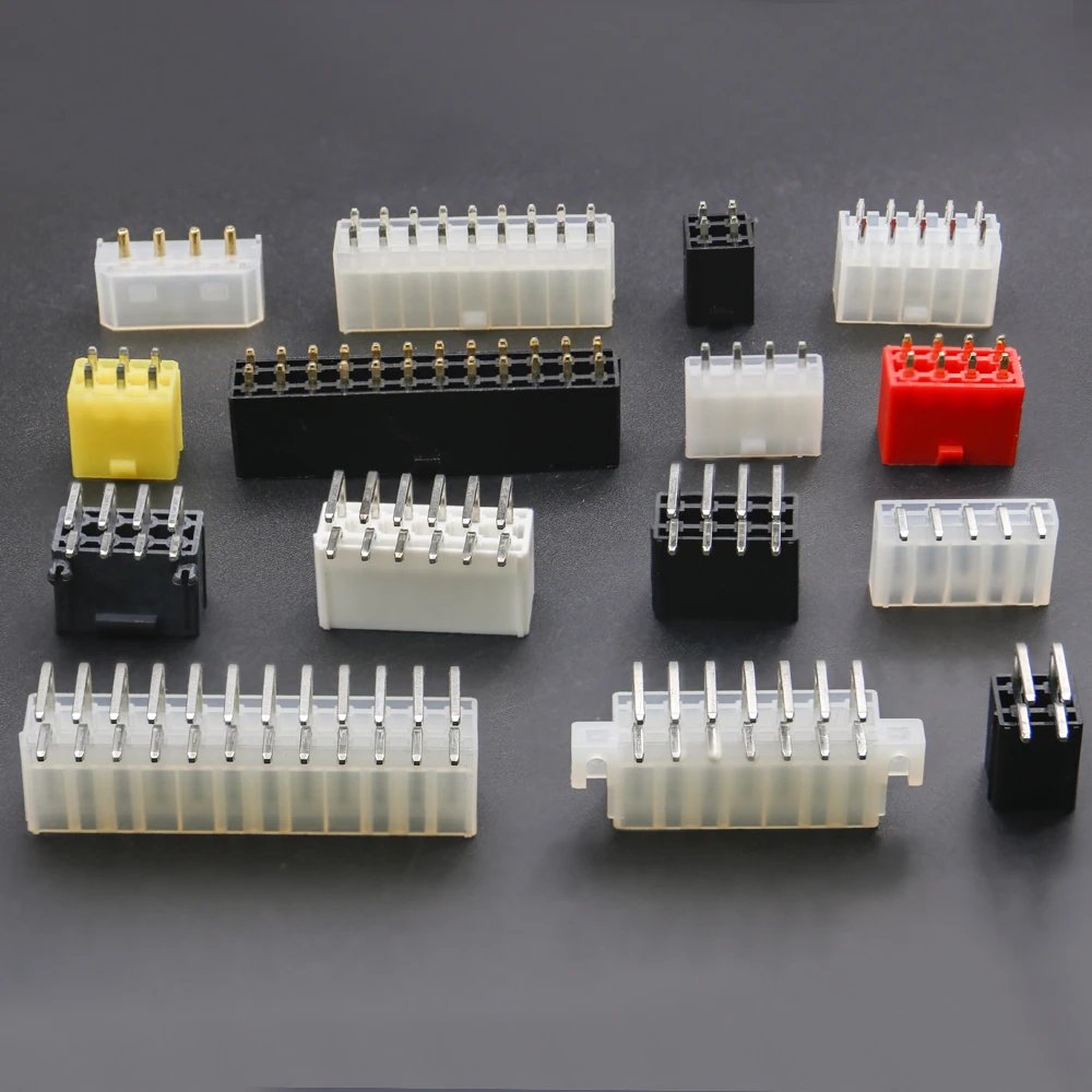 
Electronics Pcb Connector Pcb Female 5566 5569 Female Plastic Electronics Assembly Pin Pcb Connector Type DVI 