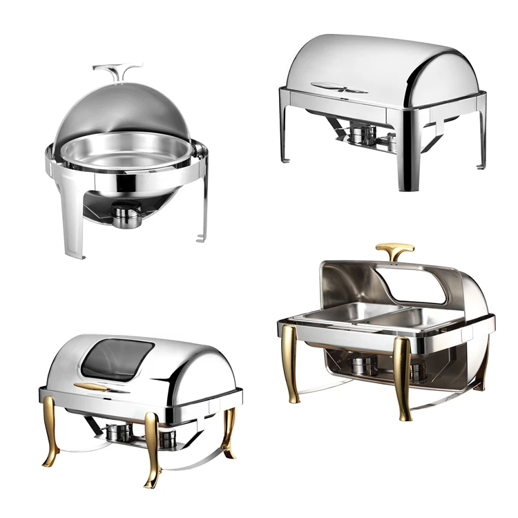 Food chafing dishes 9L stainless steel chafer chaffing buffet electric restaurant buffet equipment warmer for catering