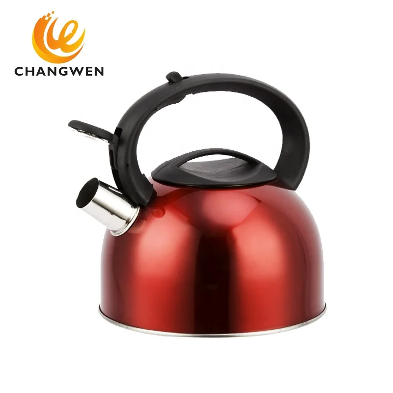 Wholesale Stainless Steel Whistling Tea Kettle Water Kettles Fast Boiling Teapot Stovetop Electric Induction Cookware
