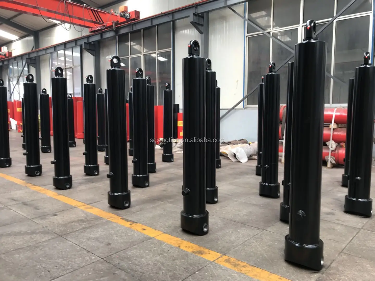 hydraulic piston Parker type customized cylinders FEE type hydraulic cylinders manufacturer from shandong xingtian machinery XINGTIAN hydraulics parts FAW hydraulic cylinder