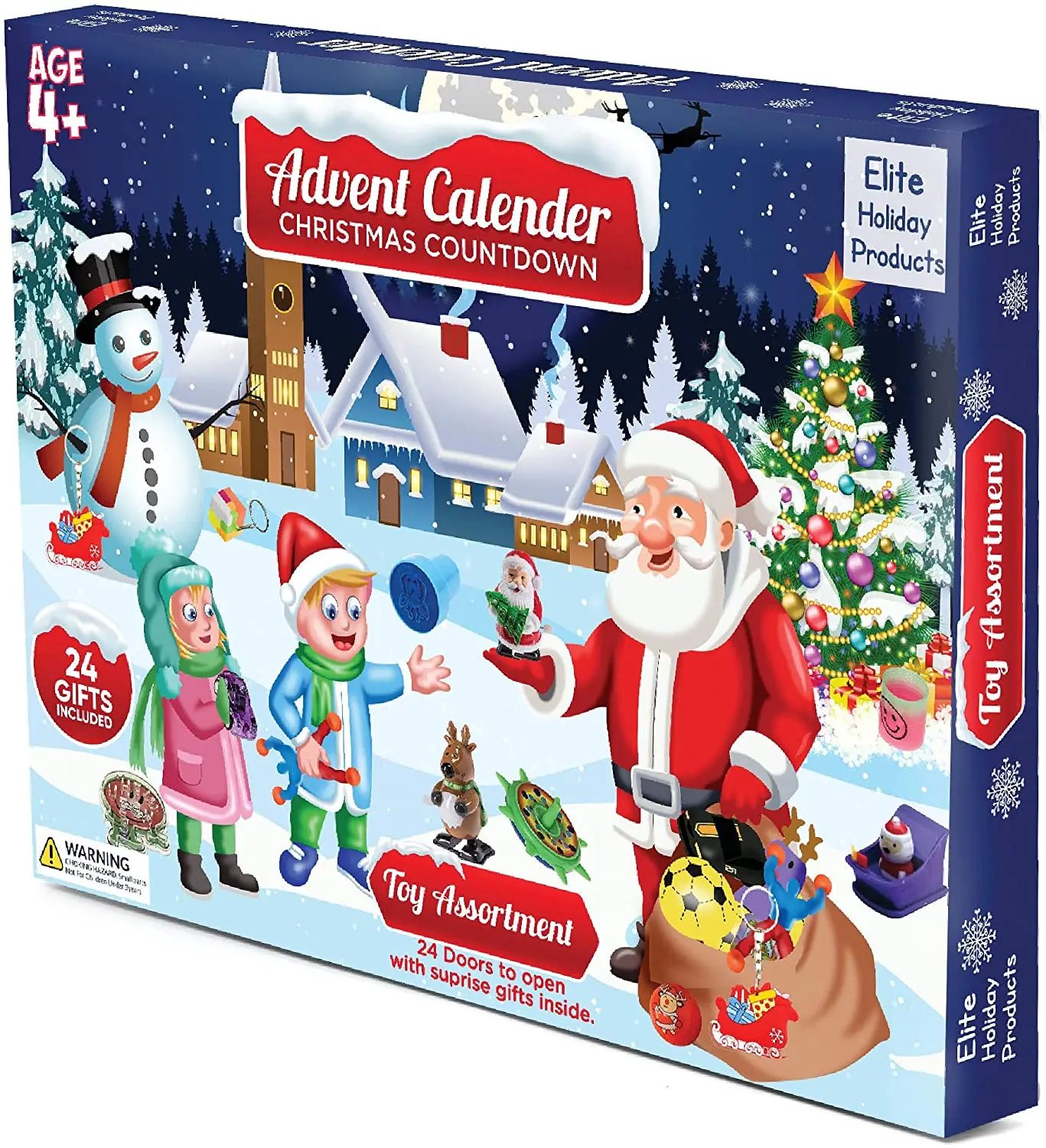 Горячая Распродажа 2021, китайское прямое производство, фиджет-календарь, игрушка на Рождество