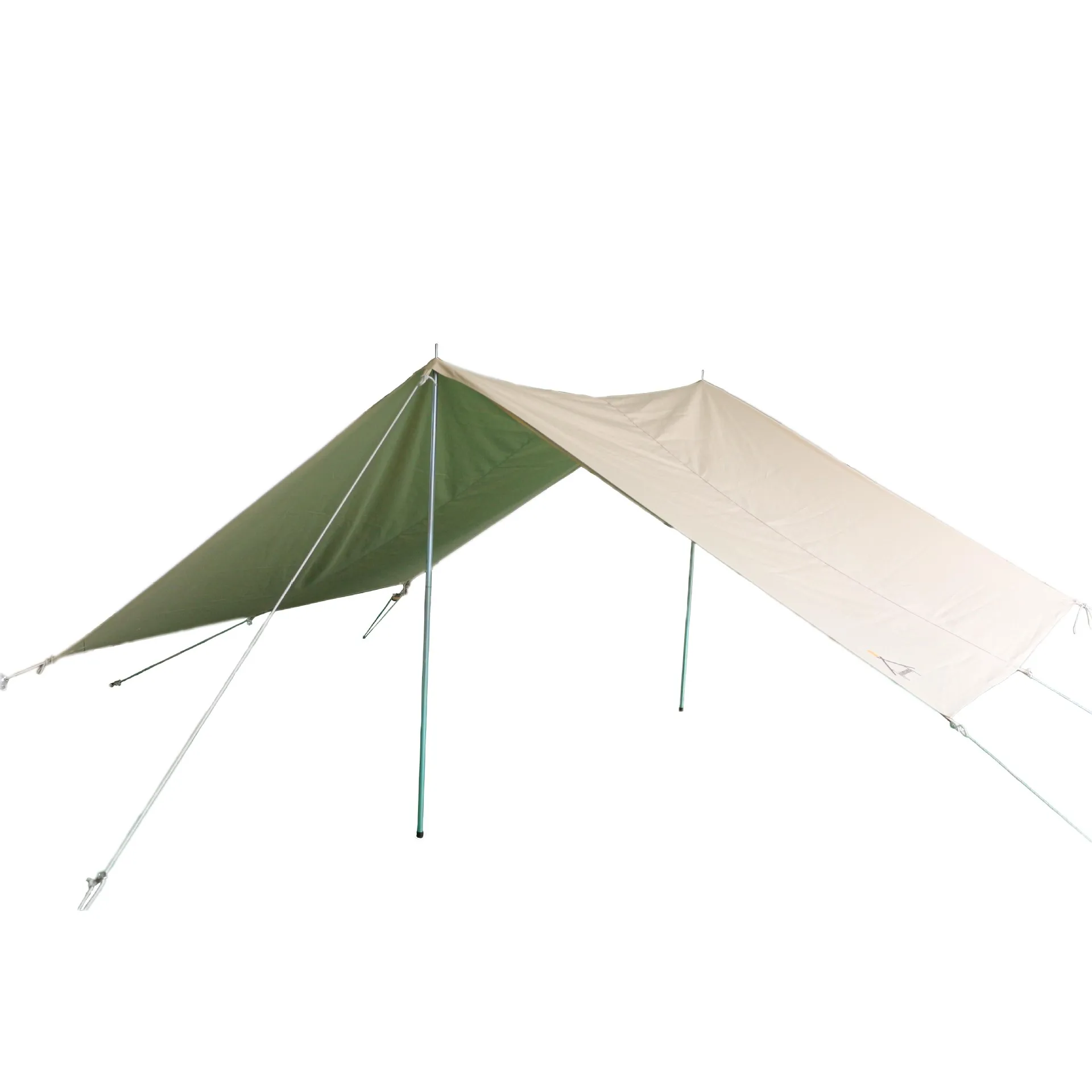 Ultralight 285g cotton Tarp Outdoor Camping Survival Sun Shelter Tent Shade Awning PU Coating Waterproof