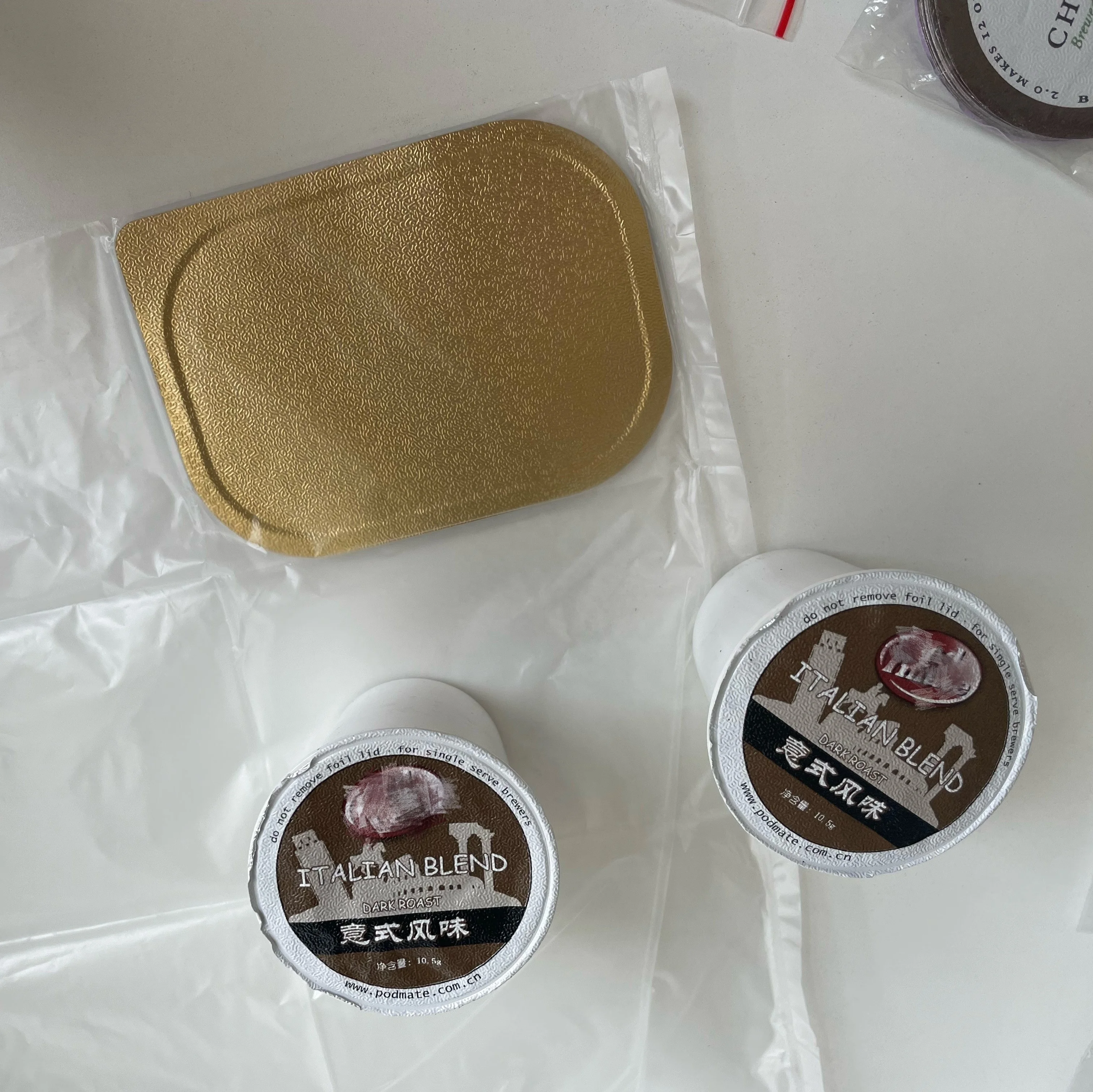 New Product Aluminum Foil Die Cut kcup Aluminum Foil