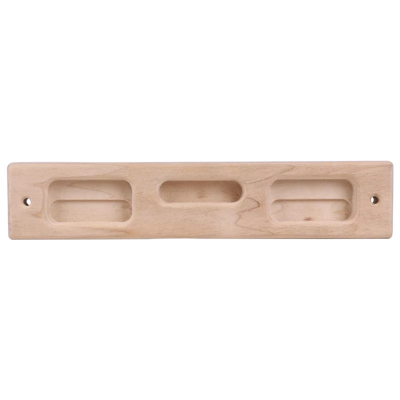 Низкая цена крытый скалолазание повесить палец силы тренировки бука деревянная доска