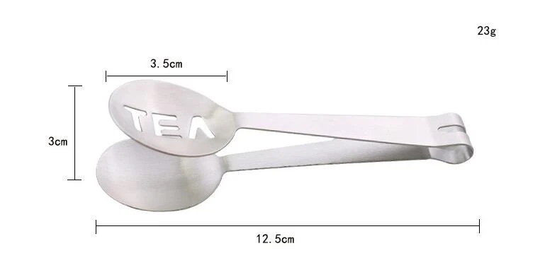 Stainless Steel 430 mini tea bag tongs