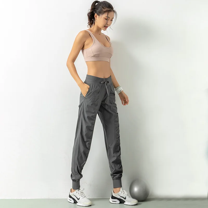 New stock womens joggers black hip hop pants for cool girls sweatpants