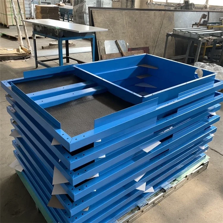 custom sheet pressed metal industrial tube pipe fabrication cutting parts