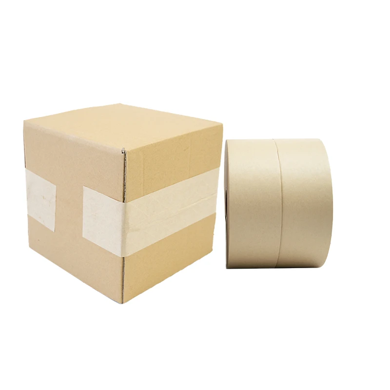 TapePower Promotion Eco-Friendly Gummed Paper Kraft Custom Brown Wet Water Activated White Tape