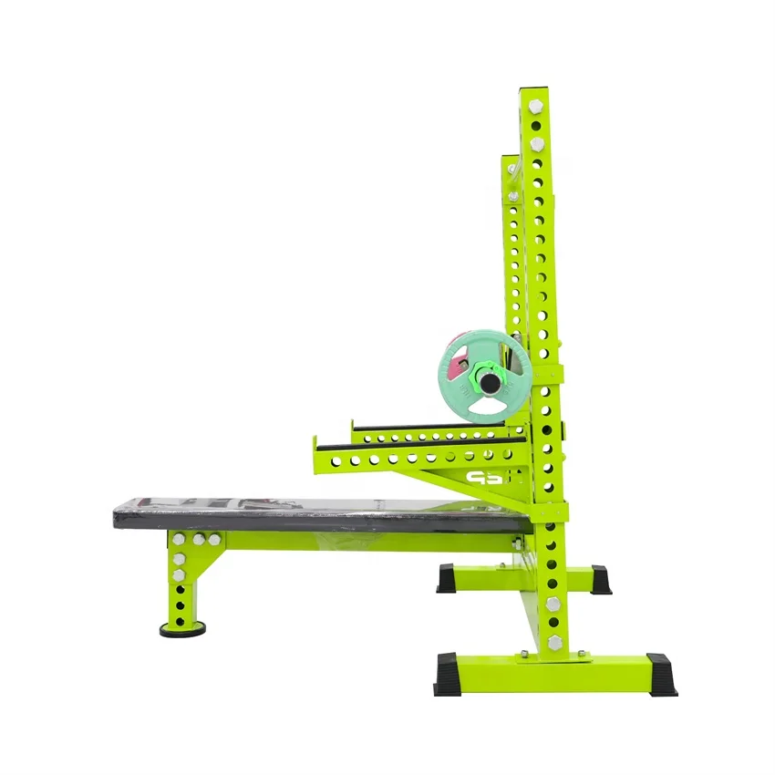 Commercial Gym fitness Equipment Adjustable Powerlifting Press Weight Squat Combo Rack