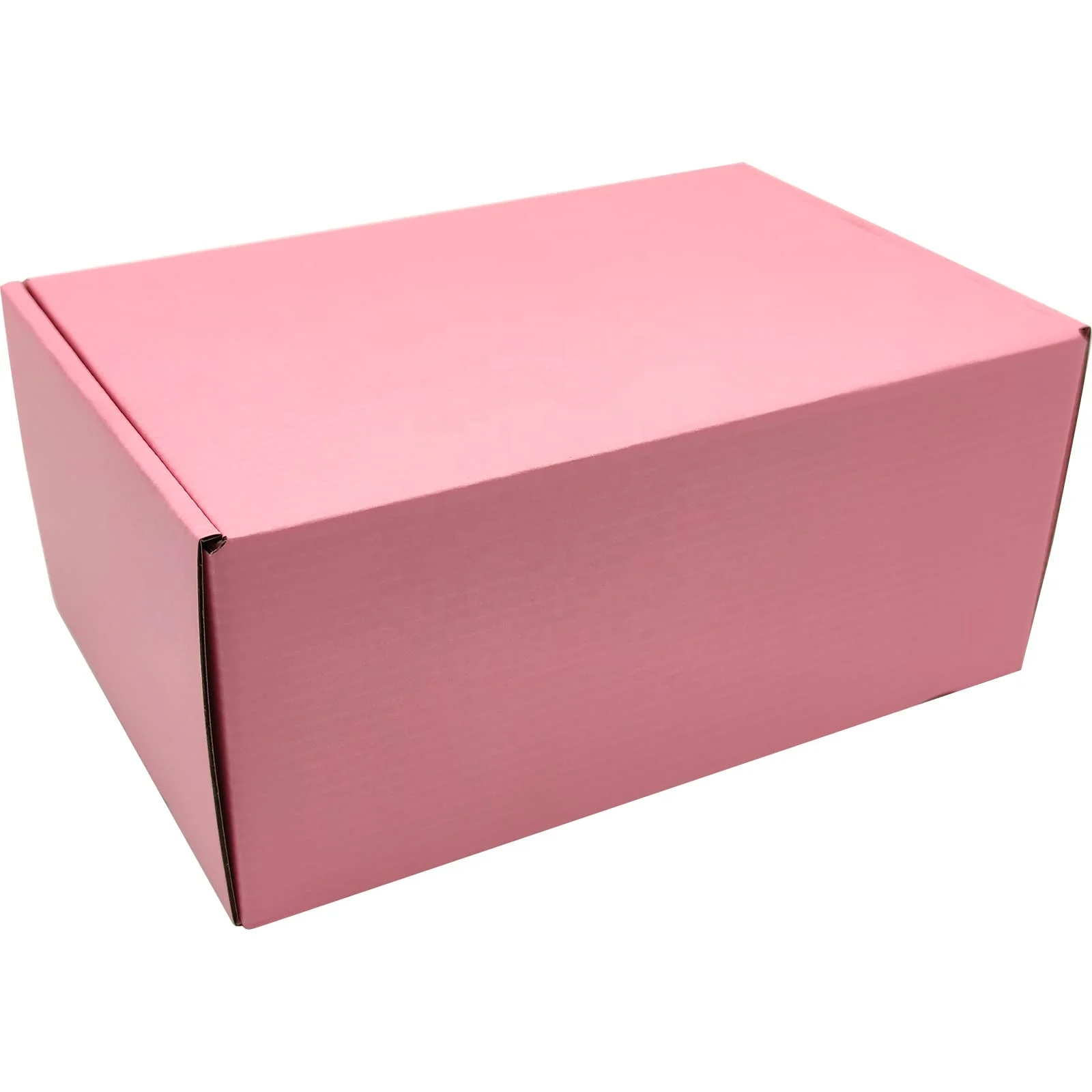 Custom new arrival fo simple elegant folding Corrugated Paper Luxury Storage Large Packing Mailer Box For Dress