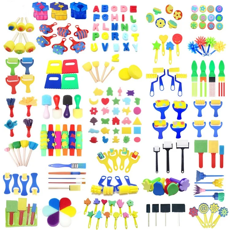 Paint roller set, First Creations Easi-Grip Texture Brushes /Texture Wands Set