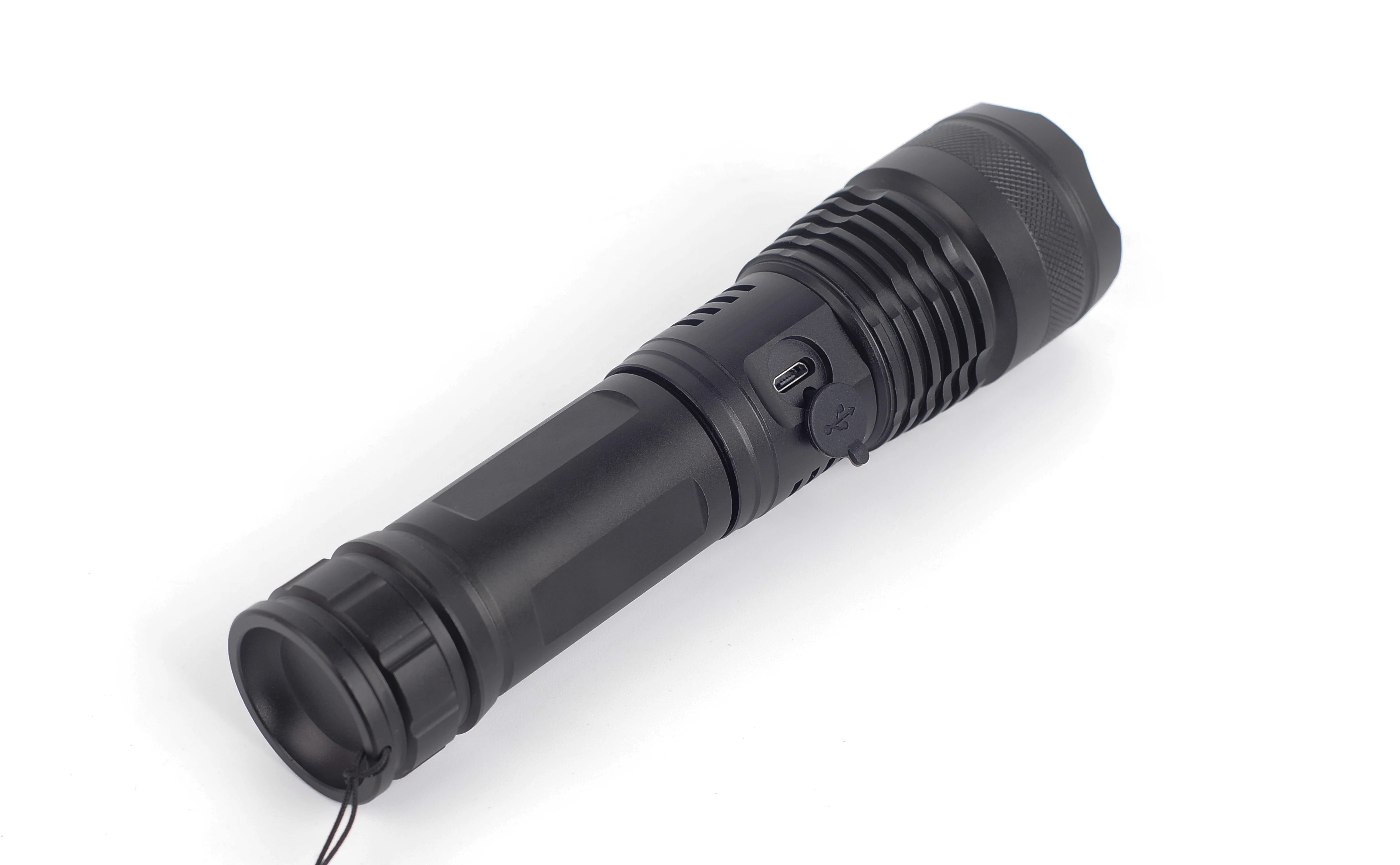 Hot Selling 26650 18650torch flash light waterproof flashlights USB powerful LED rechargeable tactical aluminum  flashlight