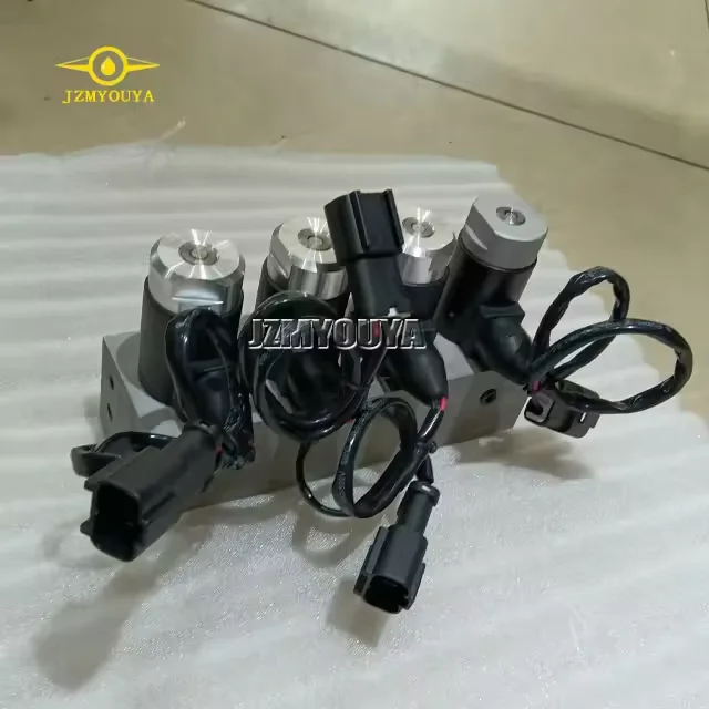 Excavator Hydraulic Solenoid Valve Assy PC60-56 PC100-56 PC120-56 Rotary Solenoid Valve 203-60-56180 For Komatsu Excavator Part
