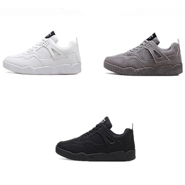 Wholesale High Quality High Top Plus Size Students Fashion Sneaker Man Shoes