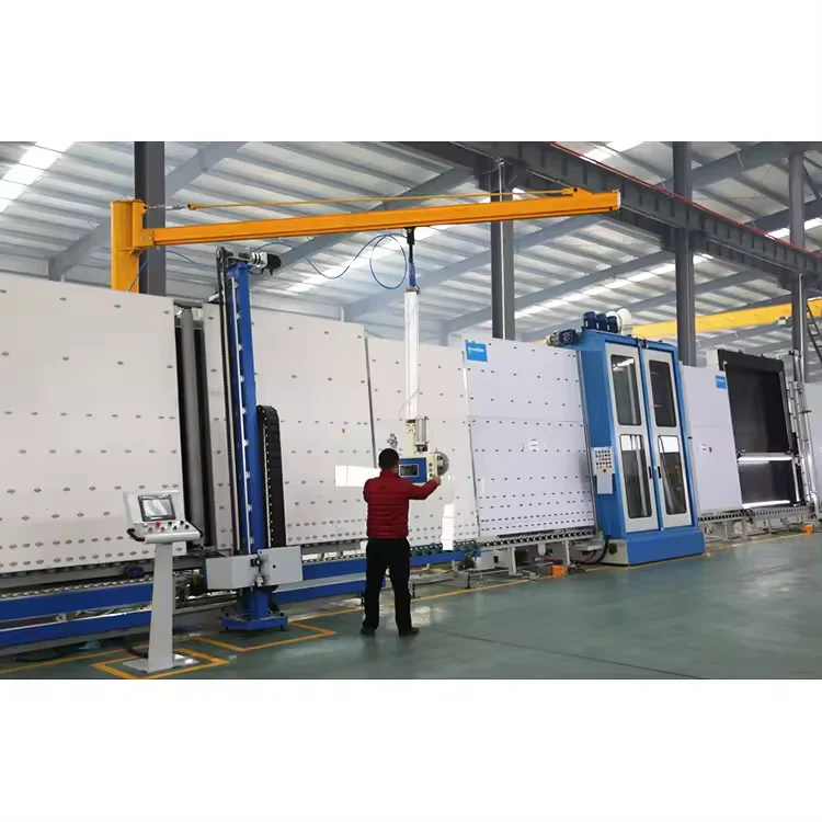 Durable 400kg 600kg Float Glass Cantilever Crane with Vacuum Gripper Steel Glass Lifter