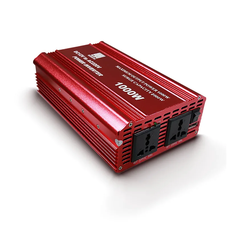 DC 12V 24V to 110V 220V Power Inverter AC Battery Charger 300W 500W 1000W Modified Sine Wave Car Inverter With Charger