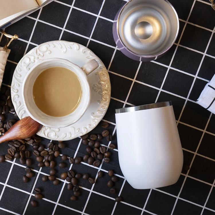 Customized Vacuum Stainless Steel Tumbler Wine Cup