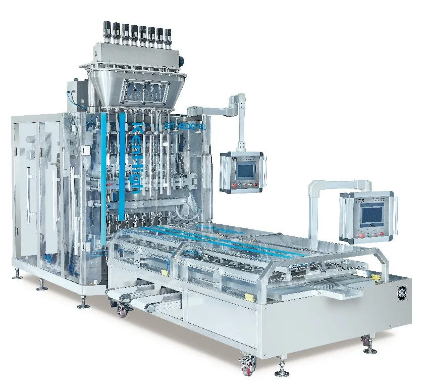 Fully Automatic Multilane 5g 10g 20g Spirulina 3 in 1 Coffee Pharma Powder Stick Packing Machine