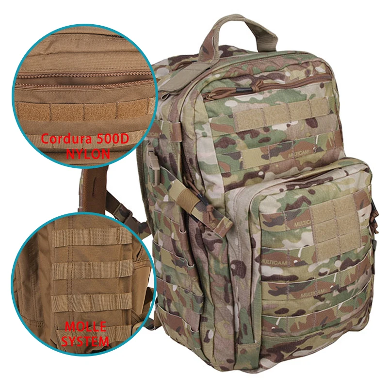 Emersongear Multicam Camouflage Outdoor Hiking Travel Backpack Waterproof Camping Cordura Nylon Backpack Tactical