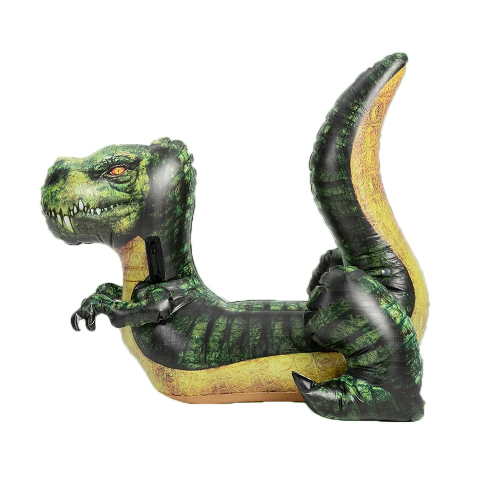 Dinosaur Simulated Animal Kids Water Fun PVC Inflatable Ride-on Pool Float Rider Toy For Swimming Play