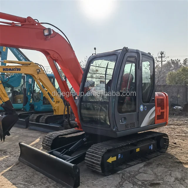 The latest performance mini Hydraulic track used Hitachi ZX60 excavator 6 ton Japan used excavator