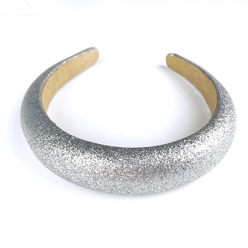 Новый дизайн женские резинки для волос блестящая стильная женская лента для волос из полиэстера модная лента для волос