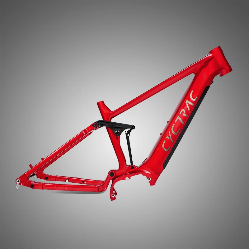 Рама CYCTRAC EMTB из алюминиевого сплава AL7005 полная подвеска Bafang M510 M560 M600 Mid Motor AM Ebike Frame