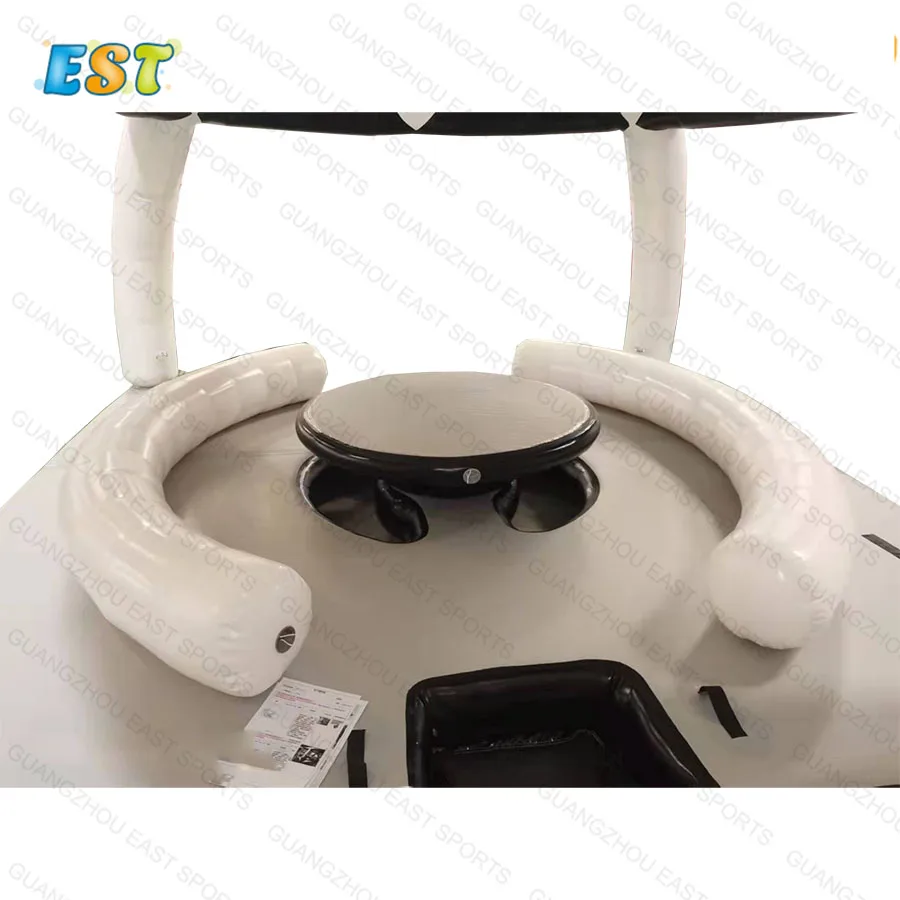 Commercial Inflatable Floating Dock Platform with Tent for Summer Recreation Aqua Party Bana