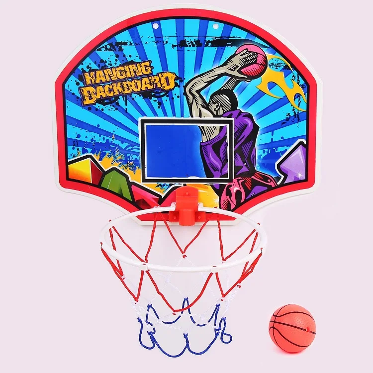 Cool design basketball hoop toys family sports game set cheap basketball hoop toy for kids