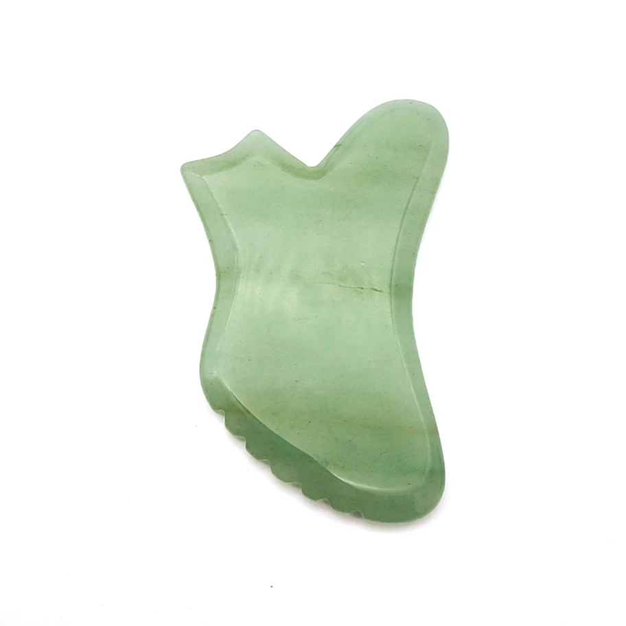 Hippocampal shape Clear Quartz  Facial Massage Scraping Guasha Tool White Turquoise Stone Guasha Tools for Remove Wrinkles