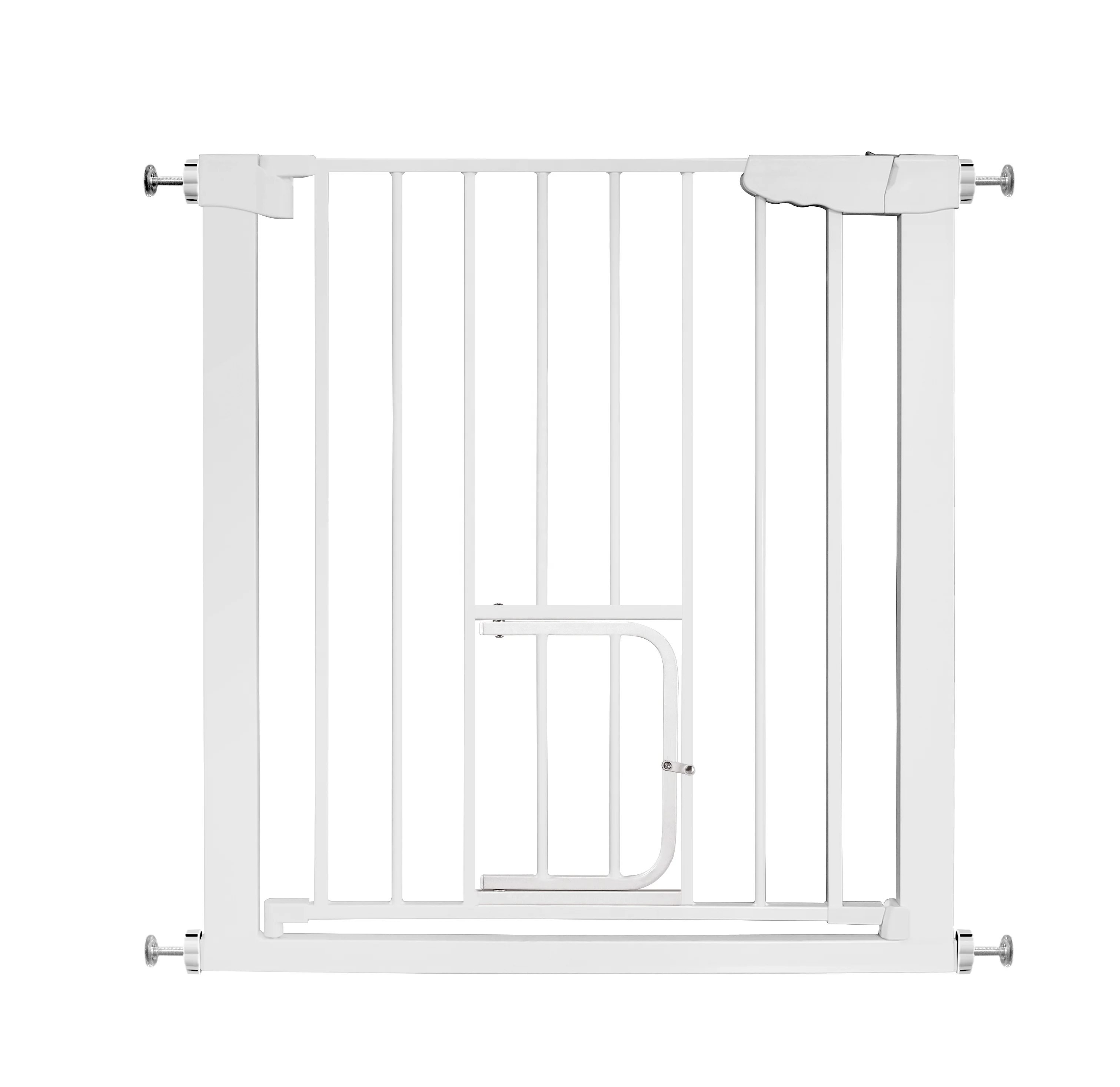 Baby Gates Child Baby Safety Gate for Indoor Doorway Auto Close Double Lock Pet Gate Doggie Gates with Extenders,Mounting Kit