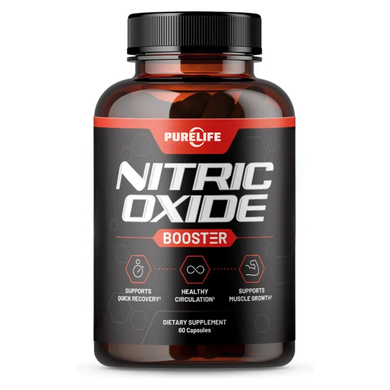 Private Label Supplements Nitric Oxide Booster L-Arginine 500mg Nitric Oxide Supplement Capsules
