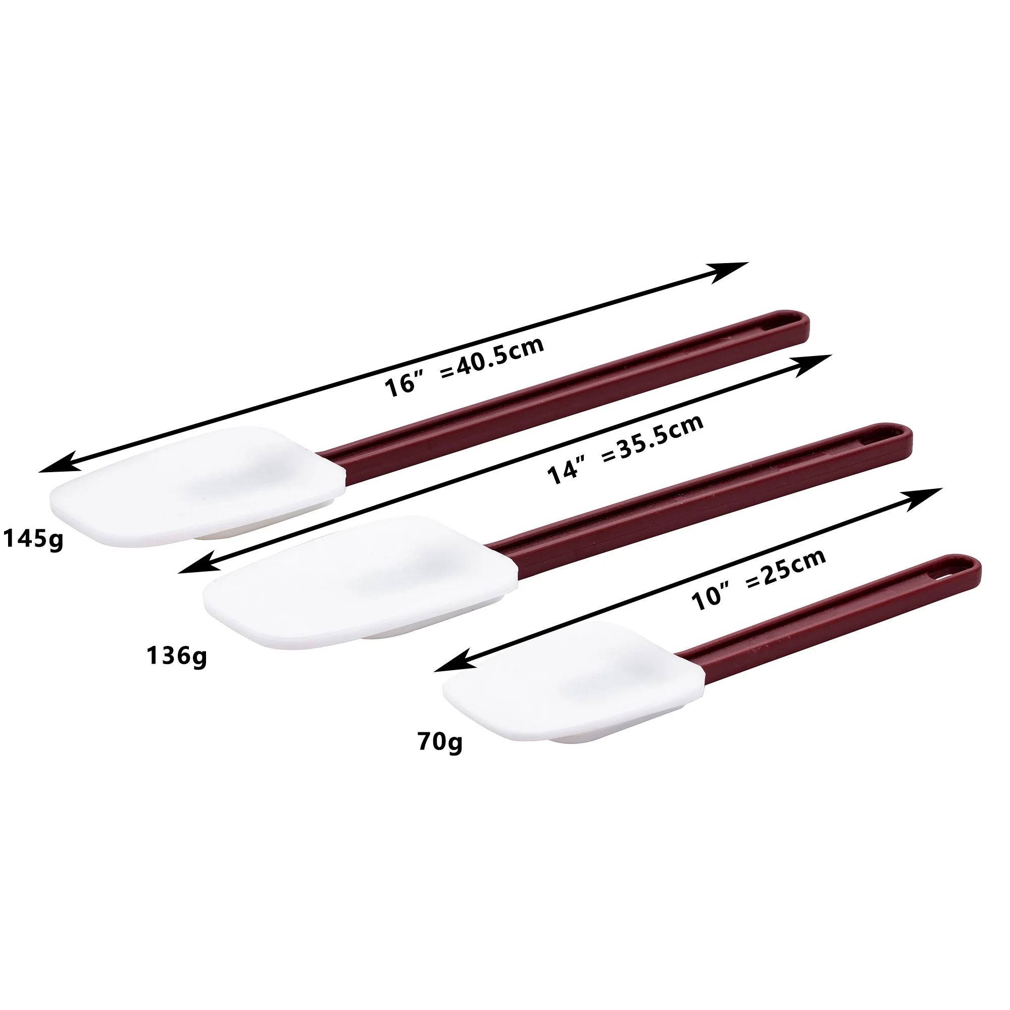Personalized Luxury Design Home Kitchen Custom Spatulas Heat Resistant Silicone Baking Pastry Tools Includes Silicone Spoon Set